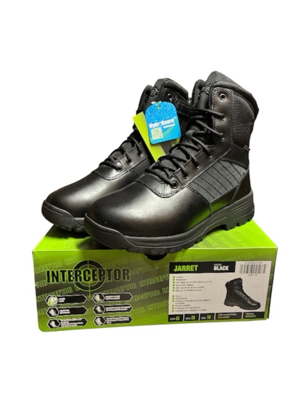 Interceptor Jarrett Men's Black Tactical Boots